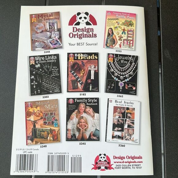 Designers Originals Red and Silver Mixed Media Art - Picture 7 of 7